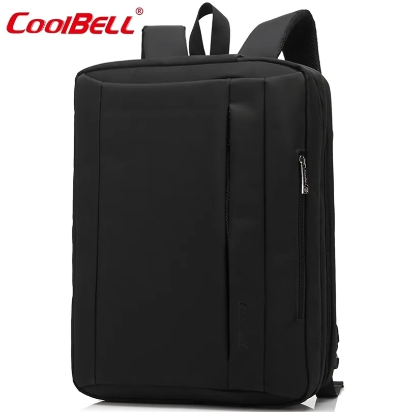 Mochila de notebook à prova d'água de Bell Cool 156 173 polegadas Multifuncional Laptop Backpack Saco de ombro para homens Mulheres Bolsa de computador 201125