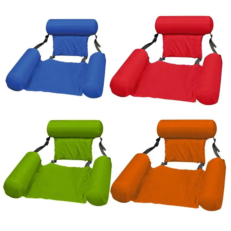 Floatable flutuadores colchões de tubos de água acessórios de piscina Hammock lounge cadeiras flutuador esportes esportes tapete