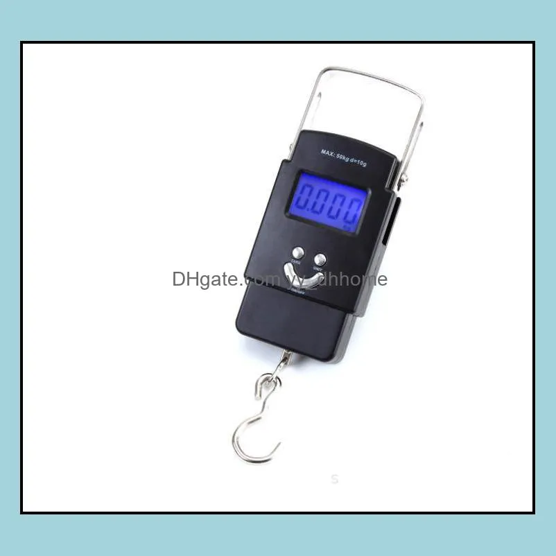 high-precision portable mini small electronic scale luggage express kong hook hanging said electronic-scale sn4292