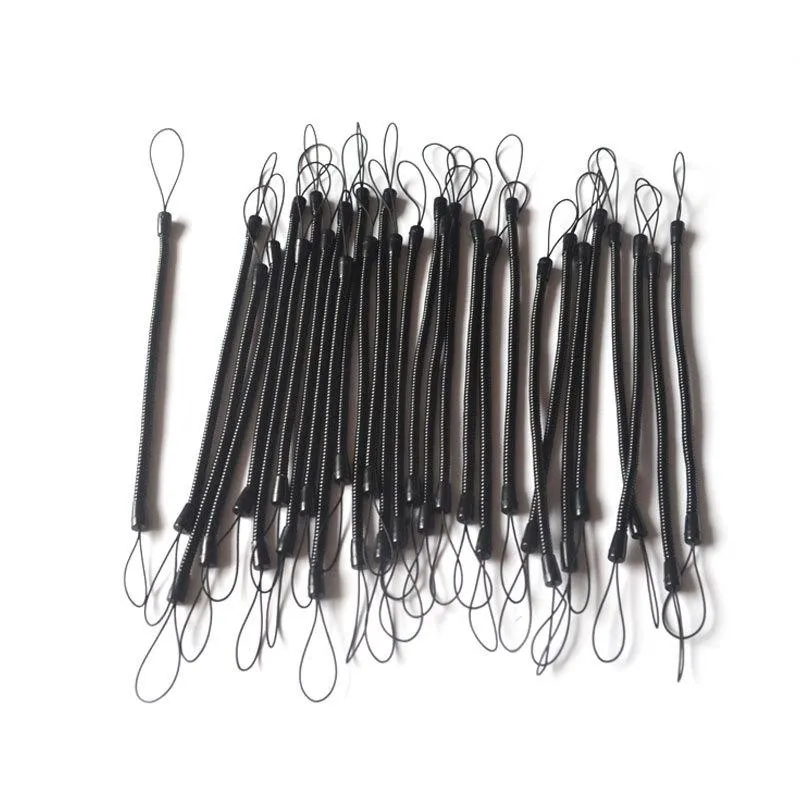 Stylus Spring Secure Phone Lanyard | Plastic Keycord Spring Rope Hang ...