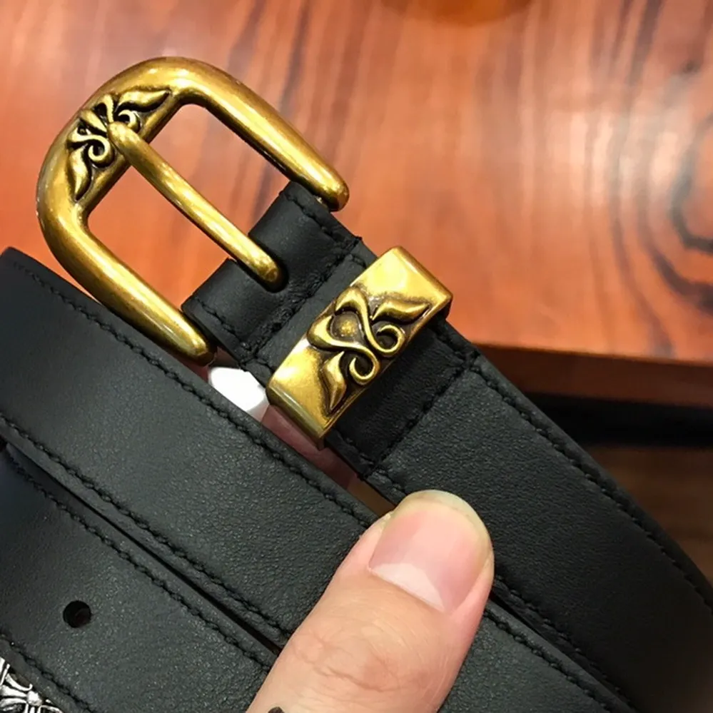 cinturón de diseñador mujer cinturones 25MM marca de lujo de calidad superior réplica oficial de la cintura para hombre 005