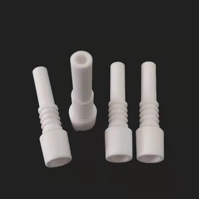 Kit mini collettore di nettare 10mm 14mm Maschio NC Accessori per fumatori in ceramica per unghie Punta di ricambio Dabber per Dab Rigs Wax Glass Bong Water Pipe Kit VS Quartz Banger