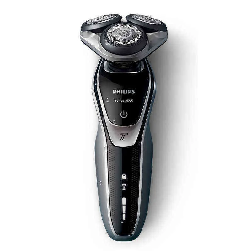 Electric Shaver Original S537004 3-Blade Full Body Washing Rechargeable Rotary Razor Upgrade Double Blade 0314