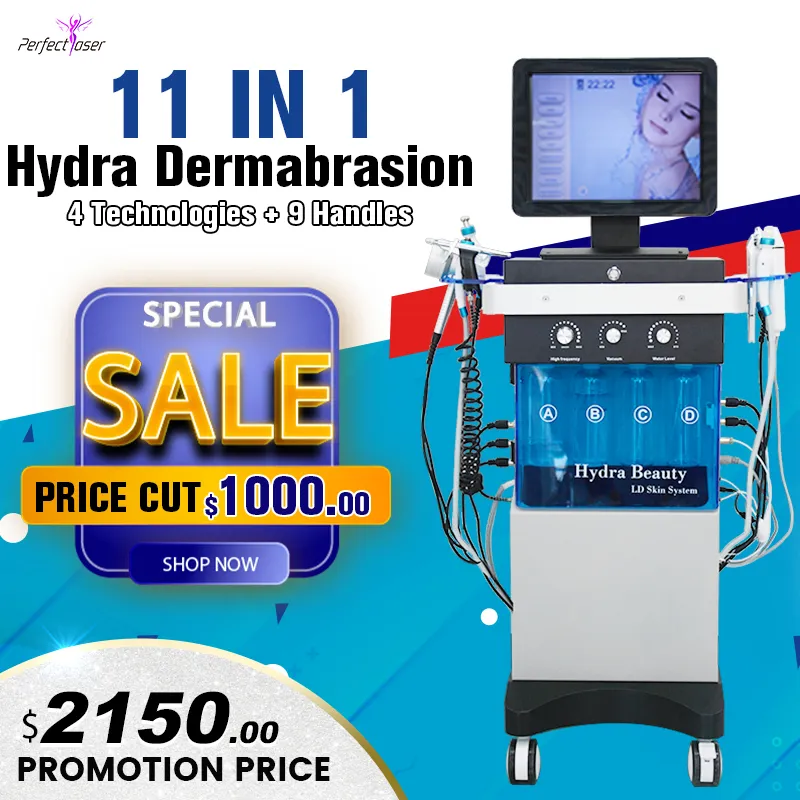 2021 Portable Microdermabrasion Facial Machine Dermabrasion Behandeling Zuurstofstraal Peeling Huid bleken en vernieuwing Ultrasone trillingsafschilfering