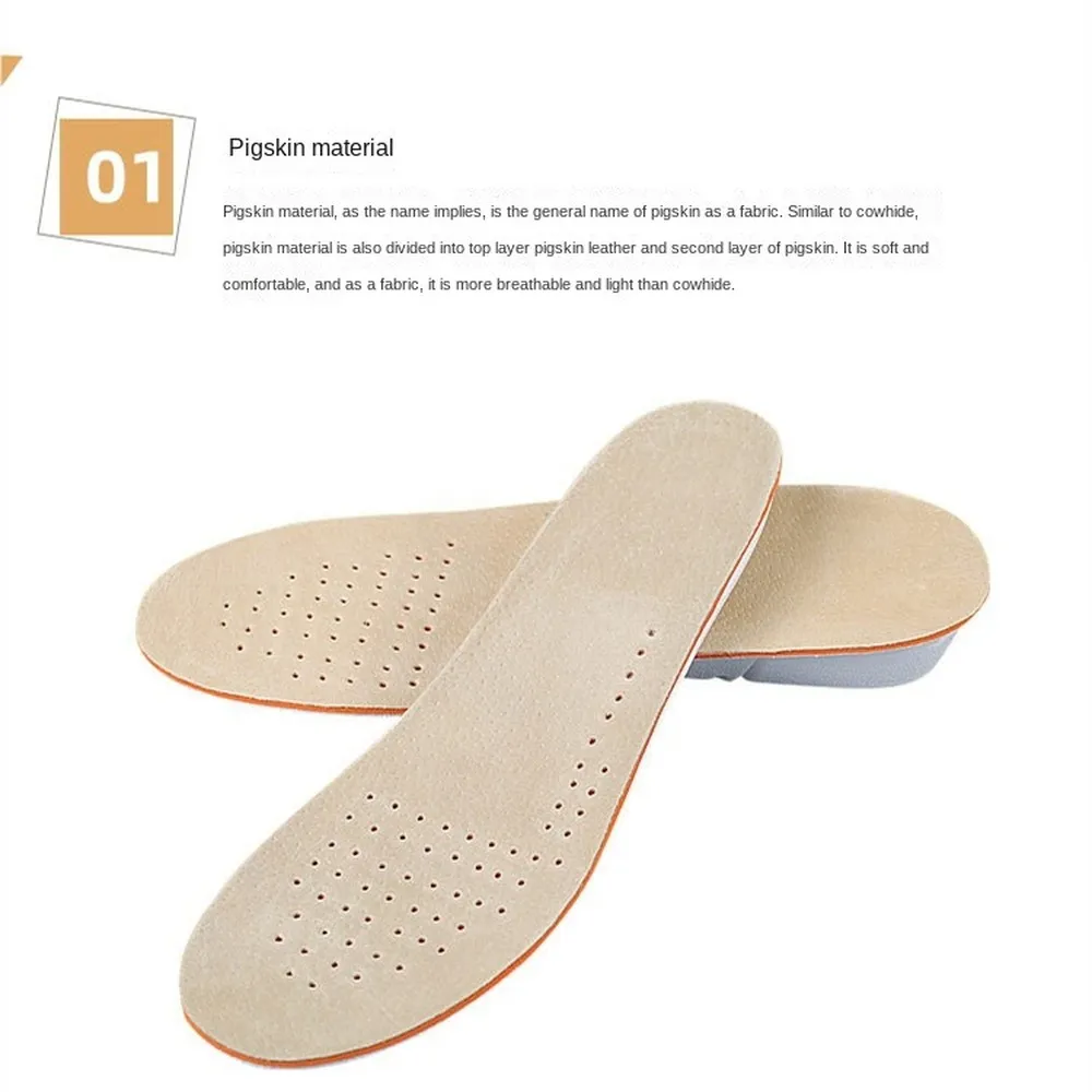 Hoogte Verhoog inlegzolen voor groei 152535cm Invisible Hoogte Lift Innerlijke binnenschoenen Sole Heel Verhooging Insert2980012