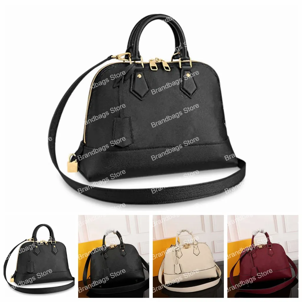 Neo Alma BB PM pr￤glade kvinnor Designer axelv￤skor Luxury Crossbody Cross Body Bag L￤der Fashion Classic Strap Pochette