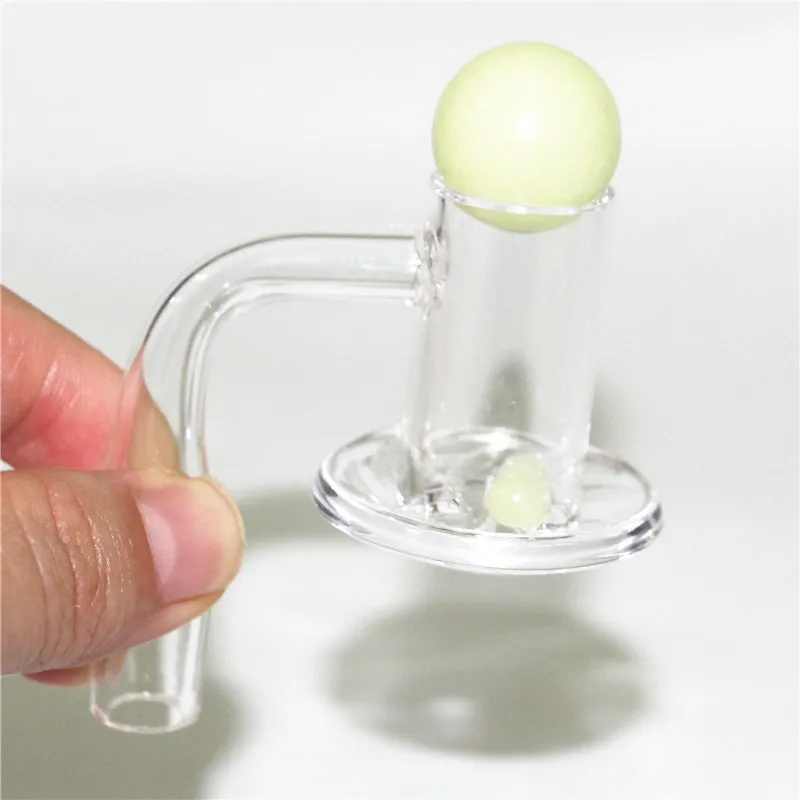 20 mm Blender Spin Quartz Banger Nail Smoking Domeless Bucket Blender Bangers Nails für Dab Rig Glas Wasserbongs Wasserpfeifen