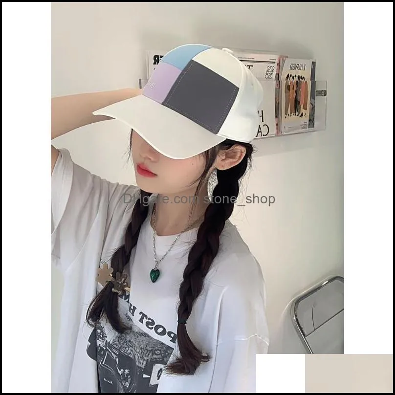 berets hat women`s sports casual peaked cap korean outdoor sun protection sun-shade all-match color baseball capberets