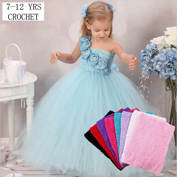 10x12 Inches Crochet Tutu Tube Top for Girls Solid Pattern from Dhgate Tank  Top - price 33.77