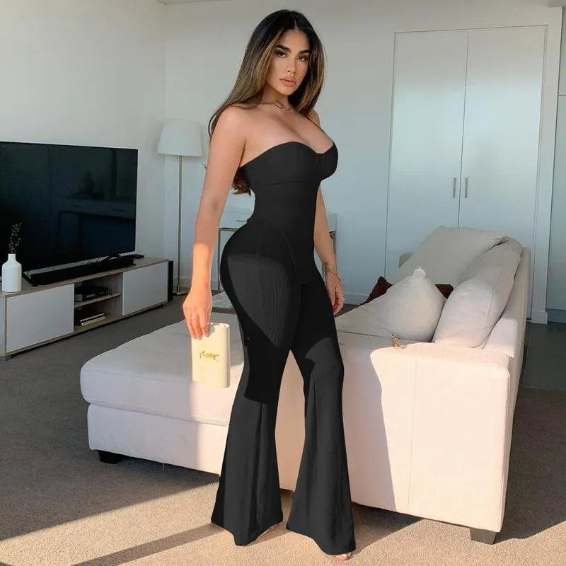 Women's Two Piece Pants Set Women Sexy Club Outfits 2 Trouser Sets Summer Tracksuit Y2k Pant Suits Festival Luxury Designer Clothing