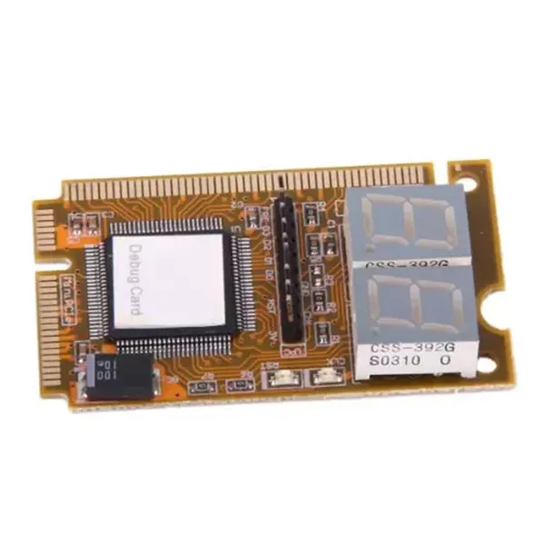 Notebook Diagnostic Card Networking Tools 2-siffrig Mini PCI / PCI-E LPC Post Analyzer Tester