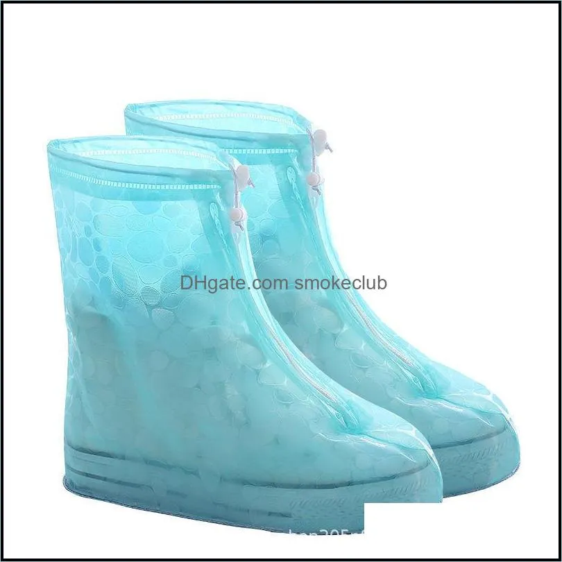 Anti-slip, wear-resistant, thick, waterproof, anti-snow, anti-fouling, rain and snow, rain boot cover for men and women