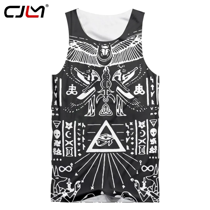 Summer 3d Retro Pattern Graphic Vest Harajuku Mens Sleeveless Vest Unisex Casual Tank Tops Drop Wholesale 220623