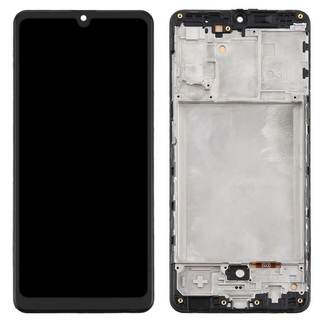 Wyświetlacz LCD do Samsung Galaxy A31 A315 incell ekran TFT panele dotykowe wymiana zespołu digitizera z ramką