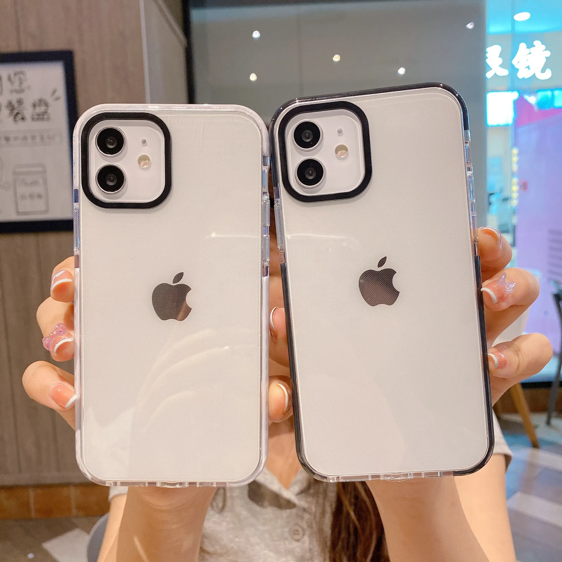 Прозрачные Четкие Ударопрочные Корпуса TPU 2022 Новый Цвет Смеси Для IPhone  13 Pro Силиконовые Сильные Защитные Крышки Max Mini От Airpodsclone, 212  руб. | DHgate