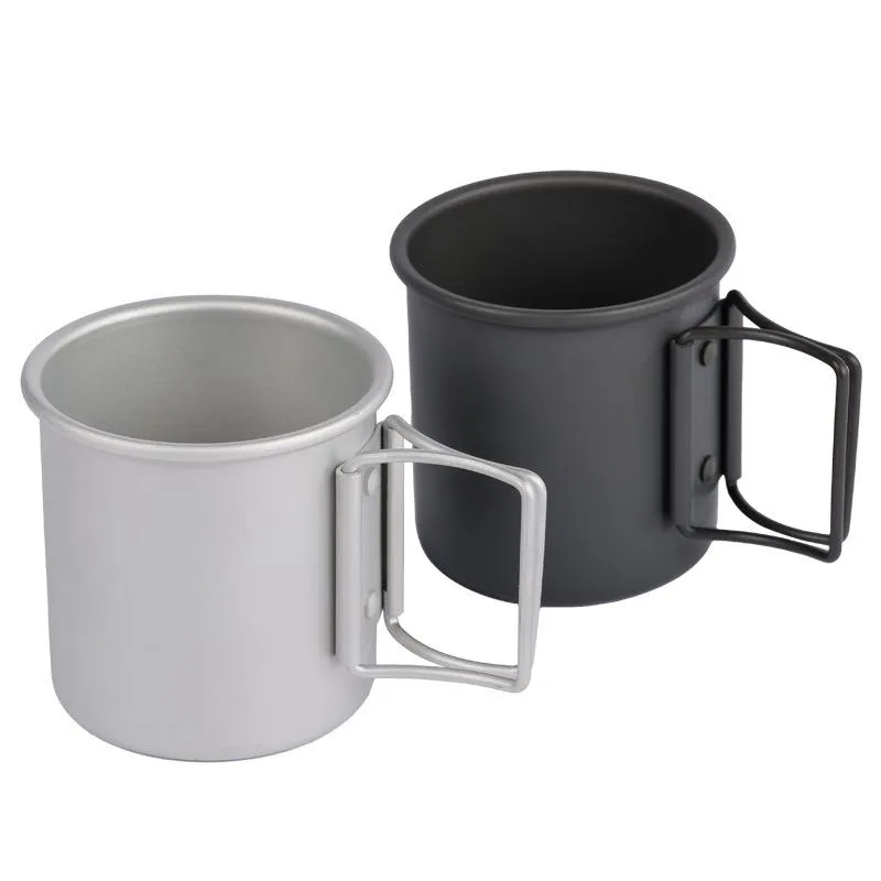 Camping Mug Titanium Tumblers Portable Outdoor Travel Stainless Steel Coffee Cups Tea Mug Cup For Camping/Travel/Home Use 300ml