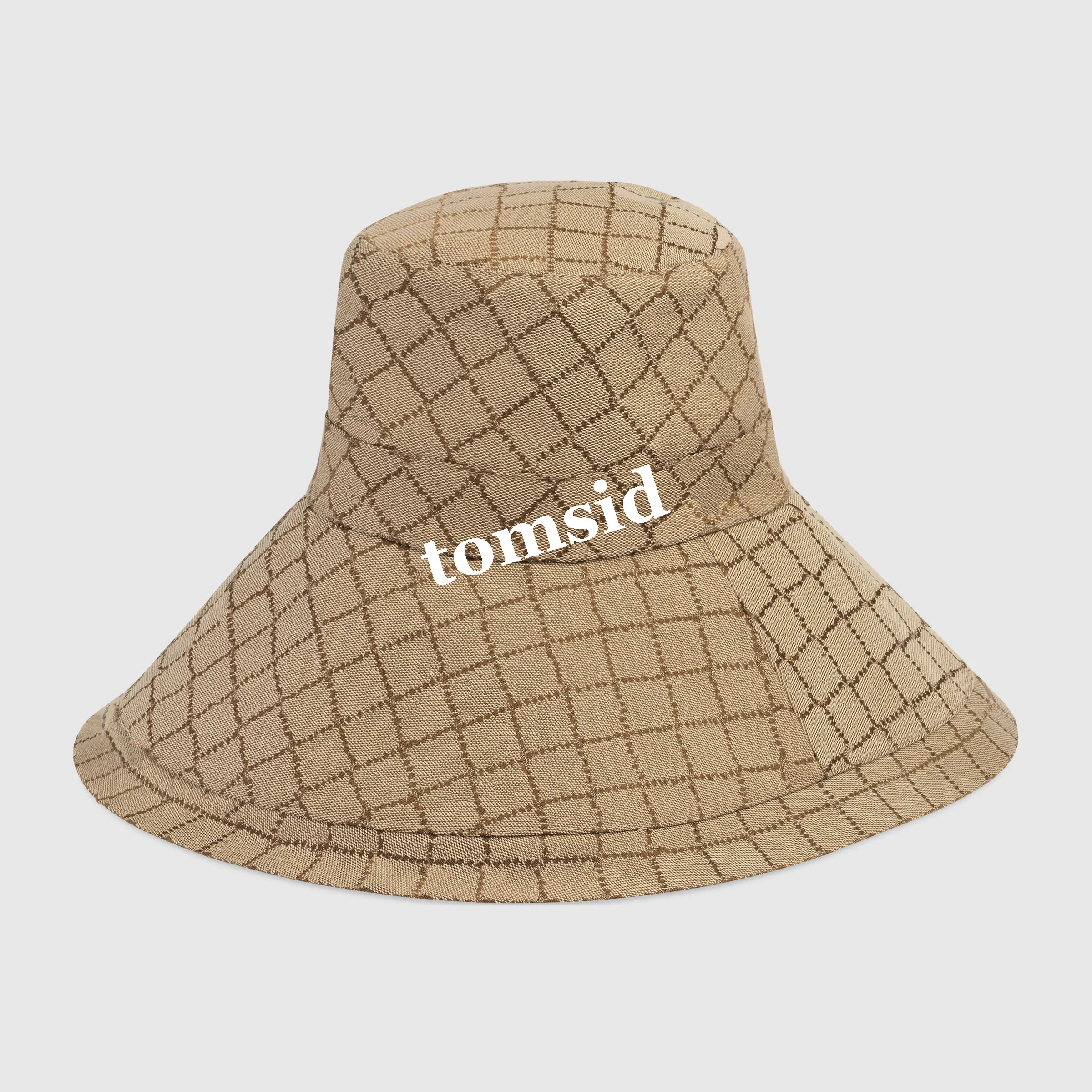 Marka Letter Dżins Designer Bucket Hat Men Projektanci baseballowe czapki czapki męskie damskie szerokie grzbiet hat moda sunhat casquette sport g277z