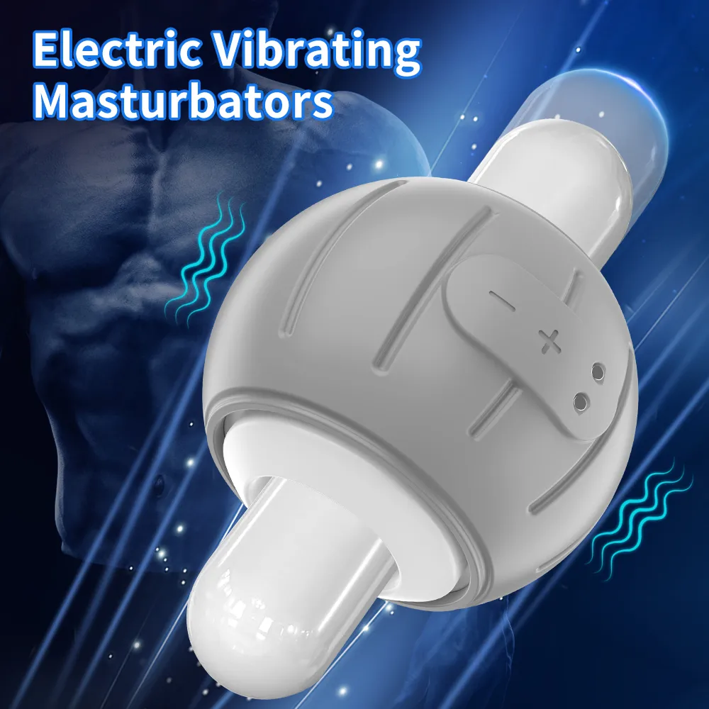 Automatisk manlig Masturbator avsugning MAN Masturbation Cup Vagina Pussy Vibrator Sexiga leksaker för män Vuxna varor Penis sugande maskin