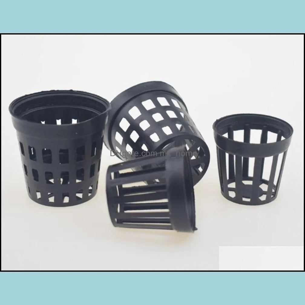 New Patio Mesh Cup Plant Growing Basket Flower Water Grass Planting Growing Pots aquarium decoration fish tank accessories