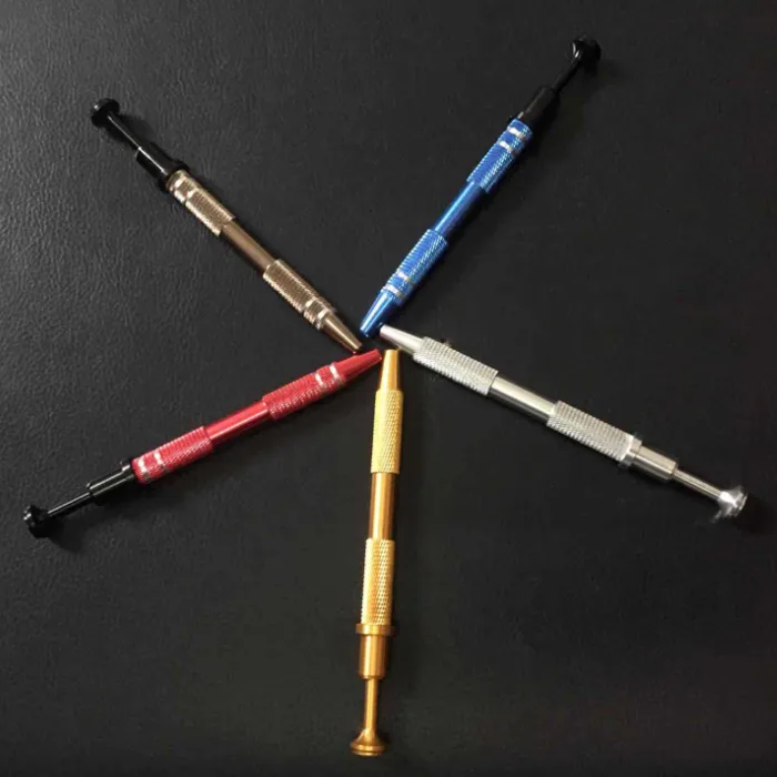 Terp Pearl Grabber Garra Prong Holder Metal Grabbers Dab Tool Acessórios Pinças Clipes Bead Pickup IC BGA Chip Picker Pen Catcher Gem Pearls Pilar VS Wax Dabber Tool