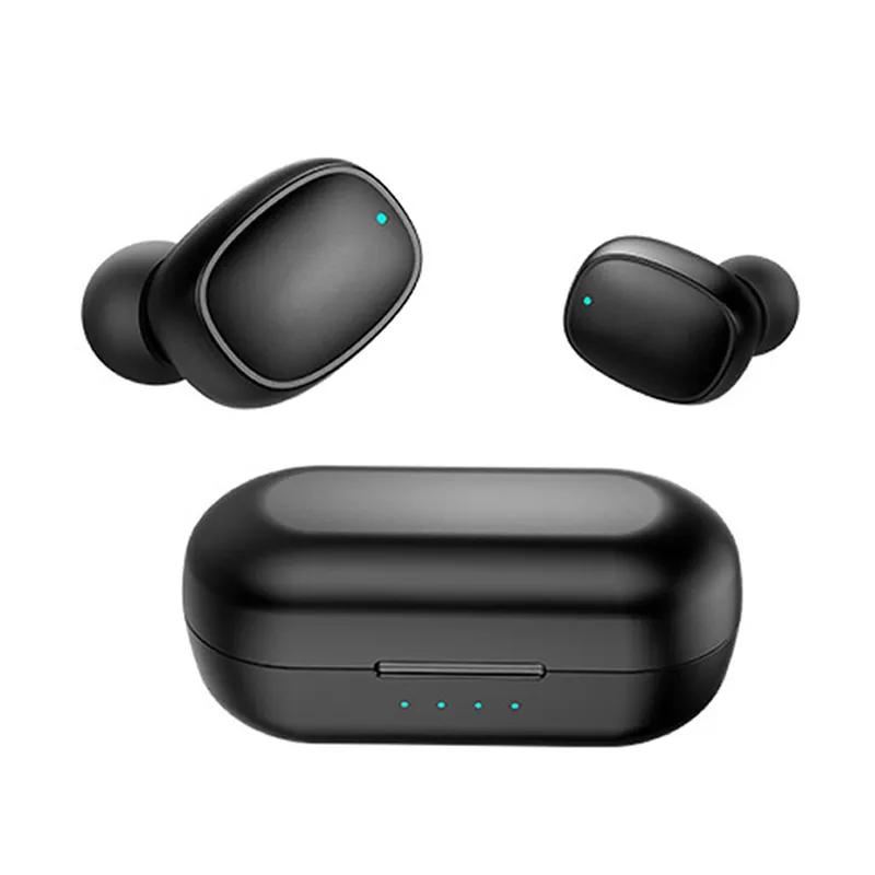 TWS Gaming-Kopfhörer, kabelloses Headset, Bluetooth für iOS und Android, Freisprechen, Stereo-In-Ear-Ladeetui, wasserdichtes Touch-Control-LED-Display