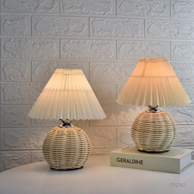 Bamboo style table lamps clearance