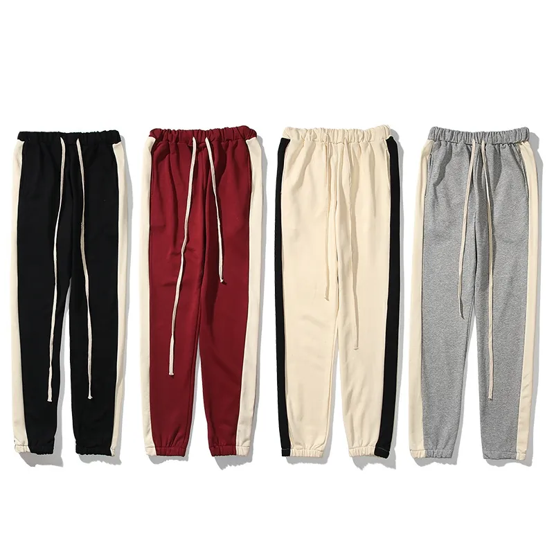 Tasarımcı Erkek Sis Pantolon Essentiels Yüksek Street Pantolon Erkekler İçin Yansıtıcı Sweatpants Sıradan Kadın Hip Hop Street Giyim Asya Boyutu Büyük Artı