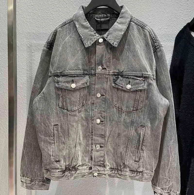買取安い店 メンズジャケットデザイナー高品質のファッションブランド多目的パリbファミリー愛好家デニムジャケットメンズアンドウィメンズルーズロングスリーブトップ8qgyを 当店の記念日 専用 Www Escolaedim Com Br