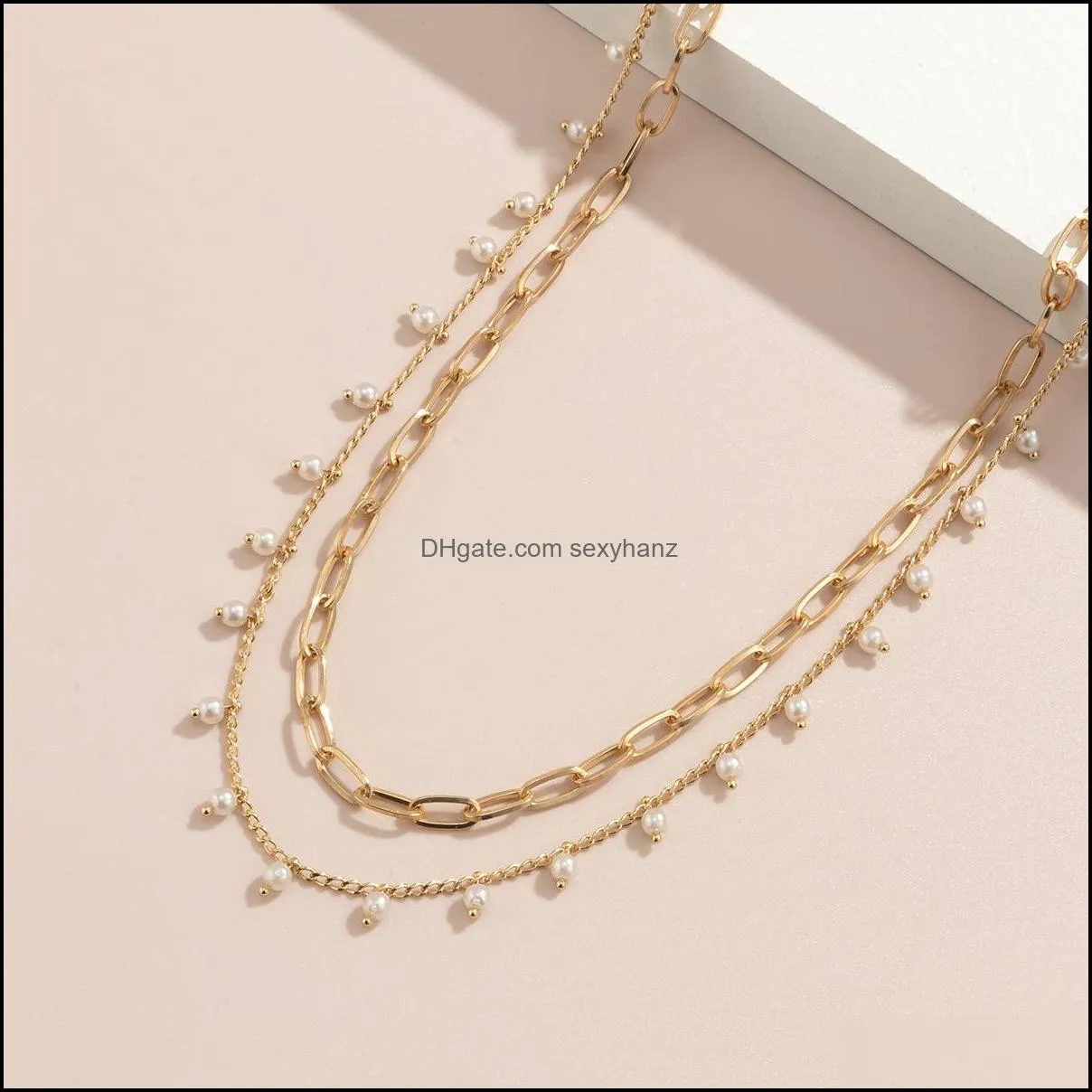 2021 Trendy Chic Fashion Sexy Bikini Beach Waist Chain Pearl CrossBody Chain Female Body Jewelry