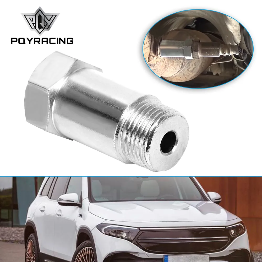 M18x1.5 O2 Oxygen Sensor Extender Spacer Joints Converter For OFF Road Car CEL SES DTC Fix Check Engine Light Eliminator Adapter PQY-OSE05