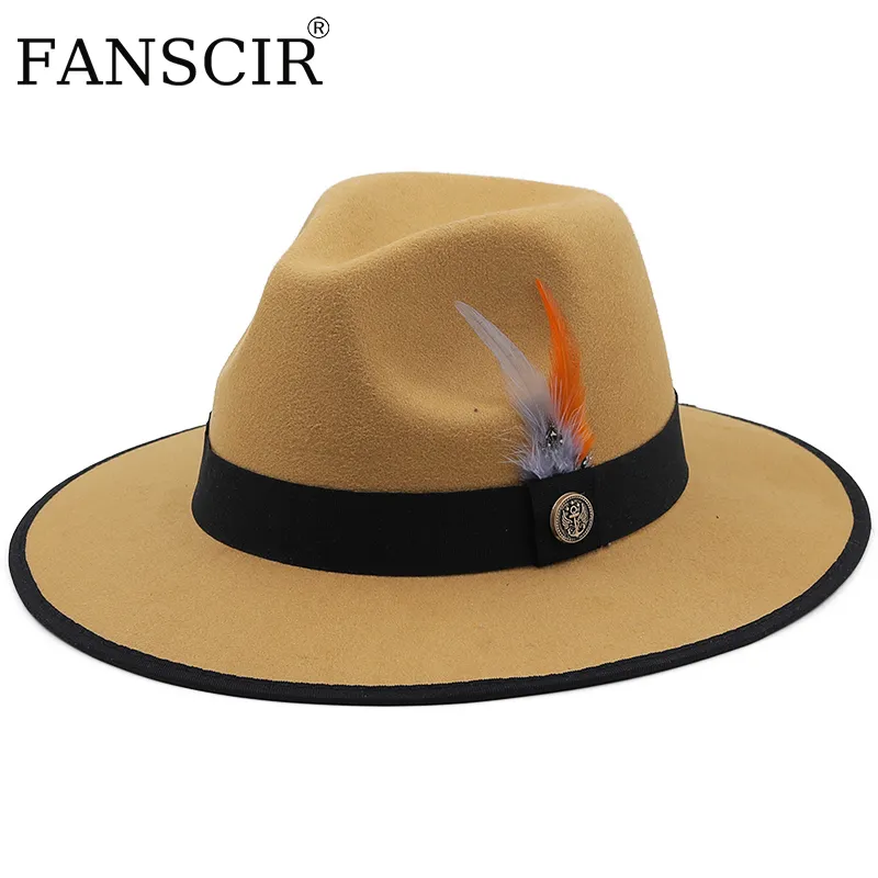 Elegant Black and Brown Hat with Orange Accent Black and Orange Western - Etsy main image 2