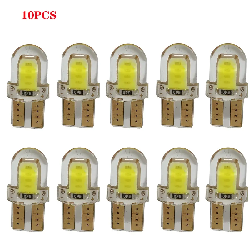 T10 W5W LED Bulbs - Super Bright 8SMD Auto Wedge Clearance Lamps, Ideal ...