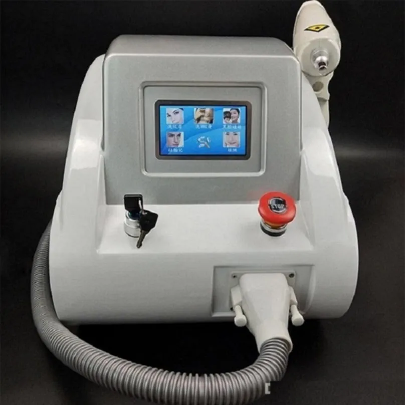 Nuovo stile Q commutato ND YAG Laser 532 1064 1320nm Macchina laser a buccia di carbonio per la rimozione del tatuaggio