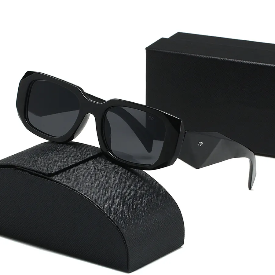 Mode Solglasögon Designer Man Kvinna Solglasögon Män Kvinnor Unisex märkesglasögon Beach Polarized UV400 Svart Grön Vit Färg