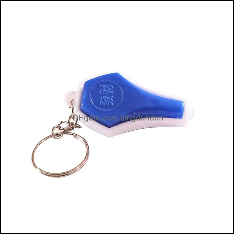 uv light money detector keychain mini led ultraviolet money detector key chain fashion portable key ring wholesale 4 colors dbc vt0383