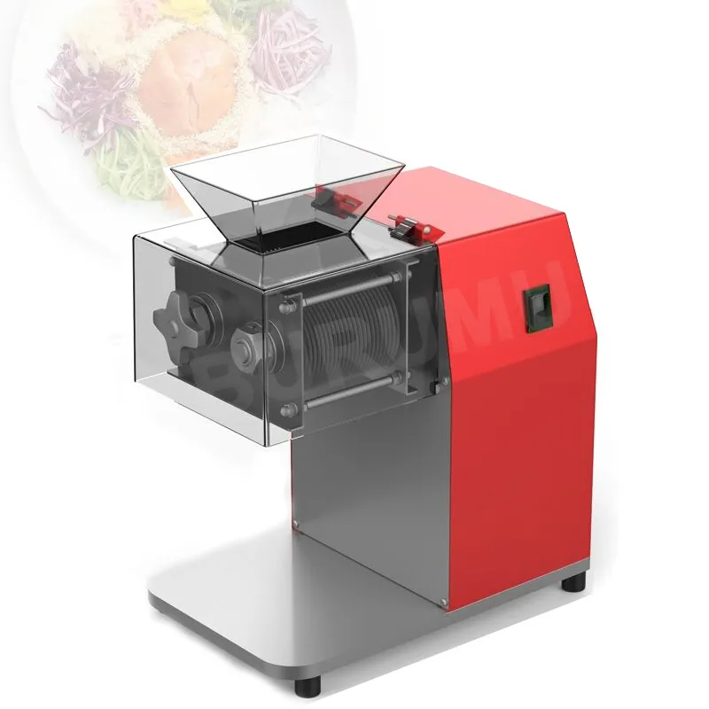 2022 Commercial Shred Slicer Dicing Machine Meat Slicer Stainless Steel Fully Automatic 1100W Electric Vegetable Cutter Grinder