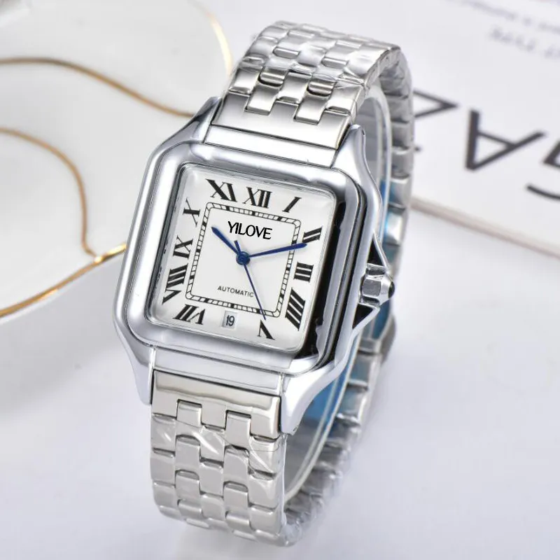 Classic Atmosphere Full Stainless Steel Quartz Mens Watch 40mm 