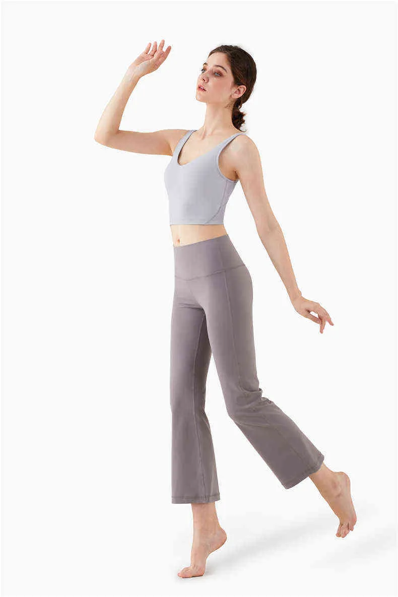 Sexy Yoga Outfits Flare Pants Leggings 