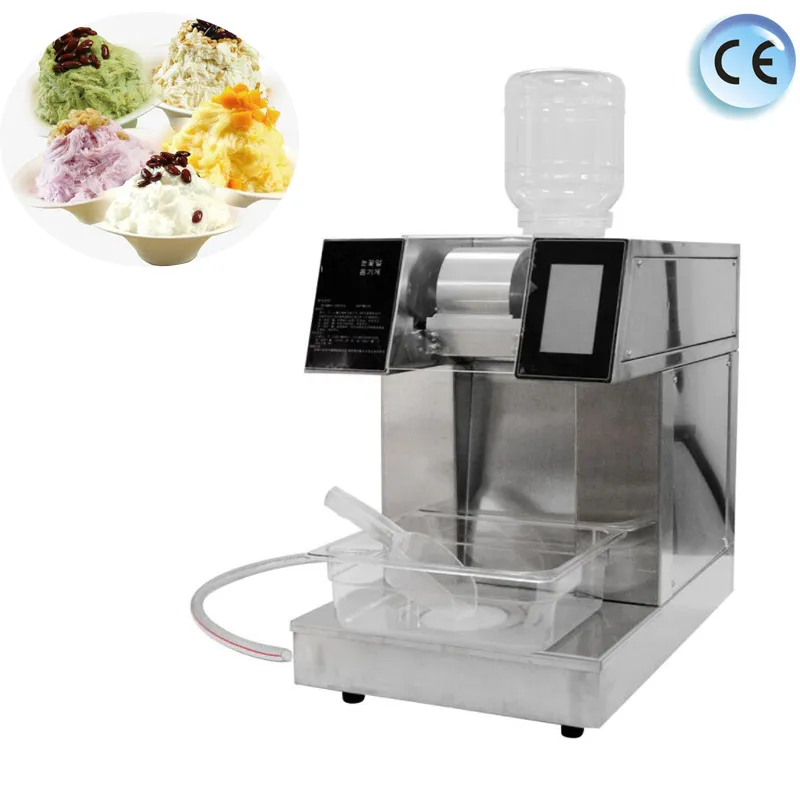 Ice Crushers Desktop Snowflake Ice Machine for Store Supermarket Milk Soft Ice Maker