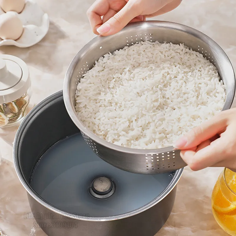 Multifunctional 3L Household Rice Cooker Inner Pot With 24H Timing Electric Cooking Pot For Low Sugar Rice Multigrain And Porridge In Kitchen From Golden start 8 170.76 DHgate.Com