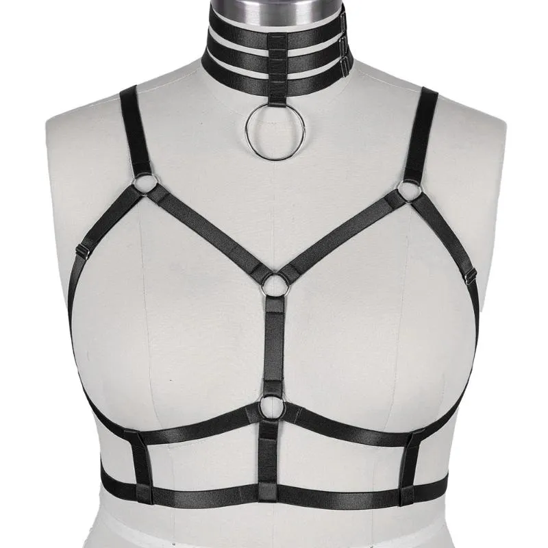 Steampunk Sword Belt Bras N Things Corset Top With Collar Sexy Lingerie For  Women With Large Suspender And Hollow Bra Wear From Yinqueqi, $11.31