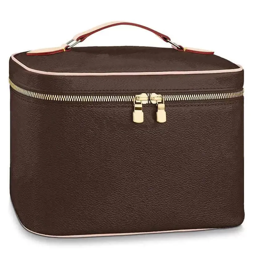 Designer Seau Belle Trousse De Maquillage De Toilette Pochette BB PM Mini Sac À Main Bourse Femmes En Cuir De Vachette Vanity Case Bandoulière Épaule Cosmétique