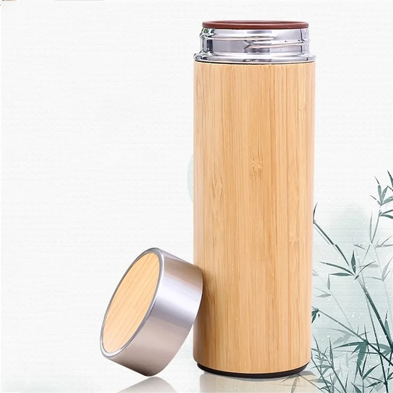 350450ml Thermos Cup rostfritt stål Kaffe te vatten tumlar vakuumflaskor isolerade flaskor affärsanpassad 220706