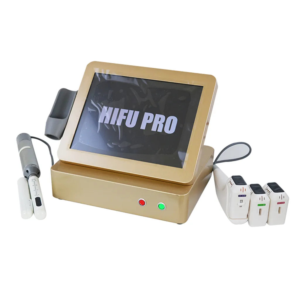 Portable 4D HIFU High Intensity Focused Ultrasound Skin Tightening Body Slimming Machine