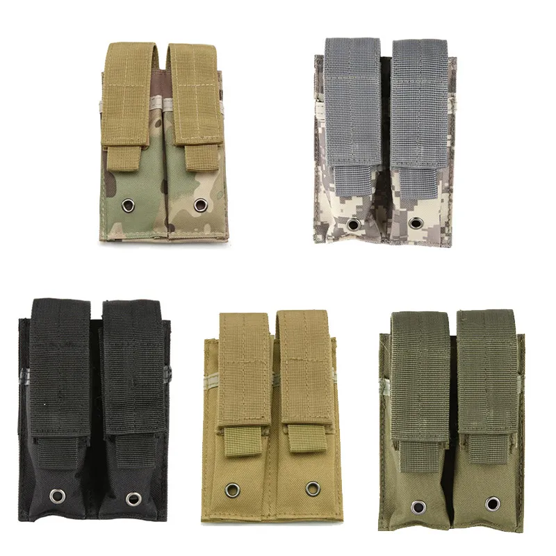 Outdoor Tactical Molle Magazine Pouch Bag Sports BAGl Backpack Vest Gear Accessory Mag Magazine Holder Cartridge Clip NO11-536