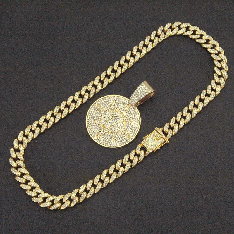 Cuban link deals chain with charm