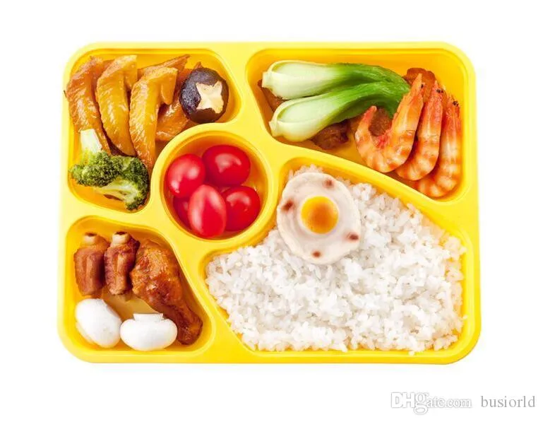 Free shipment Food grade PP material take away food packing boxes high quality disposable bento box for restaurant