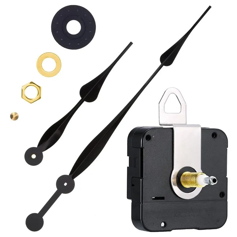 Kits d'outils de réparation Mécanisme de mouvement d'horloge à quartz à couple élevé de 23 mm avec aiguilles de pelle de 12 pouces de long pour le remplacement de pièces de bricolageRepair KitsRepai