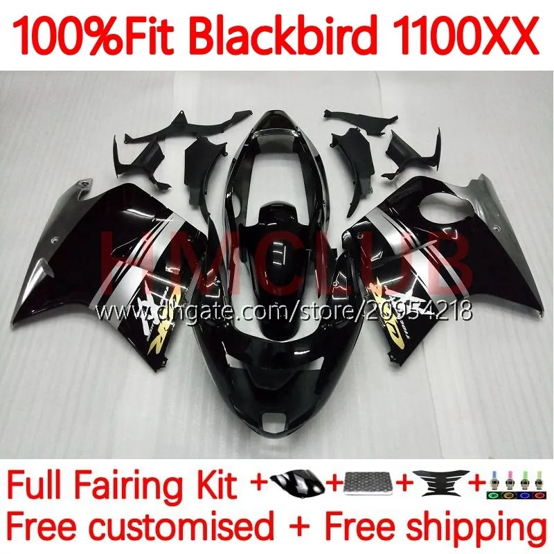 Injektionsmögelkropp för Honda Blackbird CBR1100 CBR 1100 XX CC 1100XX 96-07 108NO.6 CBR1100XX 1996 1997 1998 1999 2000 2001 1100cc 02 03 04 05 06 07 FAIRING SILAR