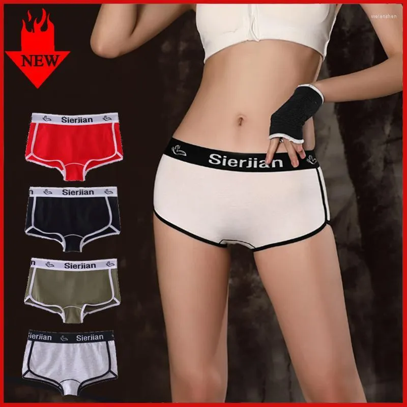 Yoga Outfit Femmes Sexy Sport Culotte Fitness Entraînement Active Wear Sous-vêtements Femme Blanc Coton Lingerie Sans Couture Lady Court Gym BriefsYoga